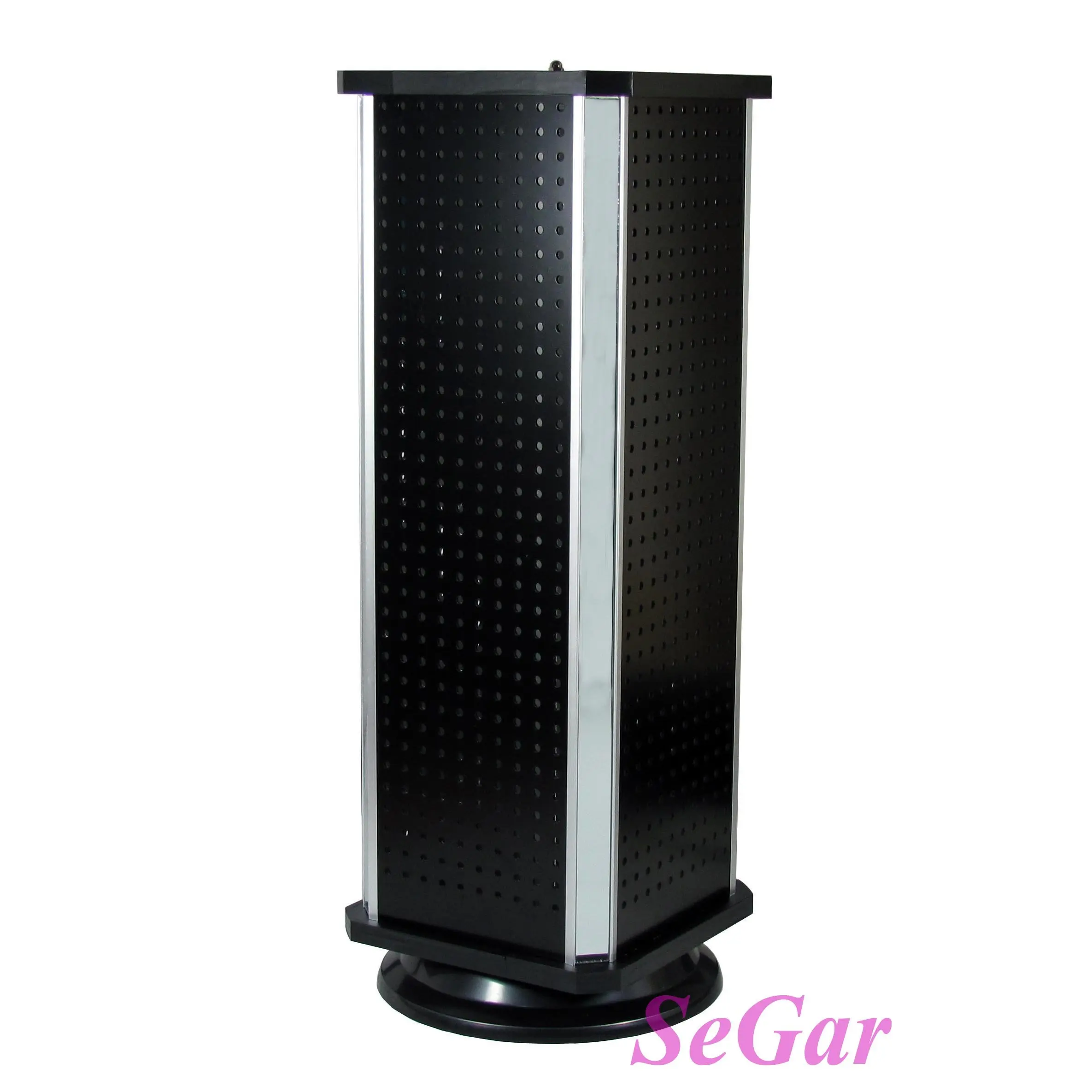 Expedited Shipping Rotating Square Pegboard Display Stand Rack Tower V ...