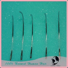 Уток волос нержавеющей стали иглы 144 шт. c Тип игла Ткачество/Человеческие Волосы Уток расширение ткачество Инструменты