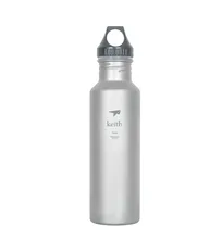 Ti3052 keith titanium sport botellas ciclismo acampar al aire libre botella de agua 127g 700 ml ti52