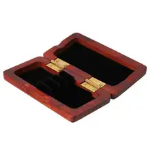 Oboe Reed Storage Box Wood Case for 3pcs Reeds Maple Black Musical Instrument Accessories HG99