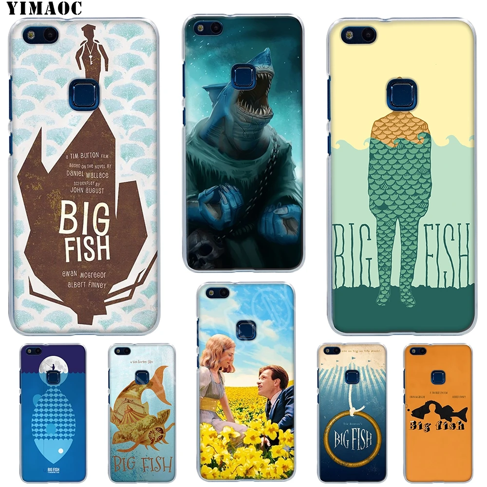 

YIMAOC Big Fish Soft TPU Silicone Cover for Huawei Mate 20 Pro 20 Lite Nova3 3i Case for Honor 10 Lite 8X Cases