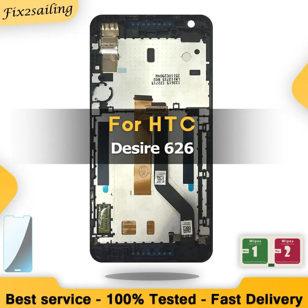 ЖК дисплей 5 0 ''для HTC Desire 626G для сенсорный экран дигитайзер сенсорное стекло 626