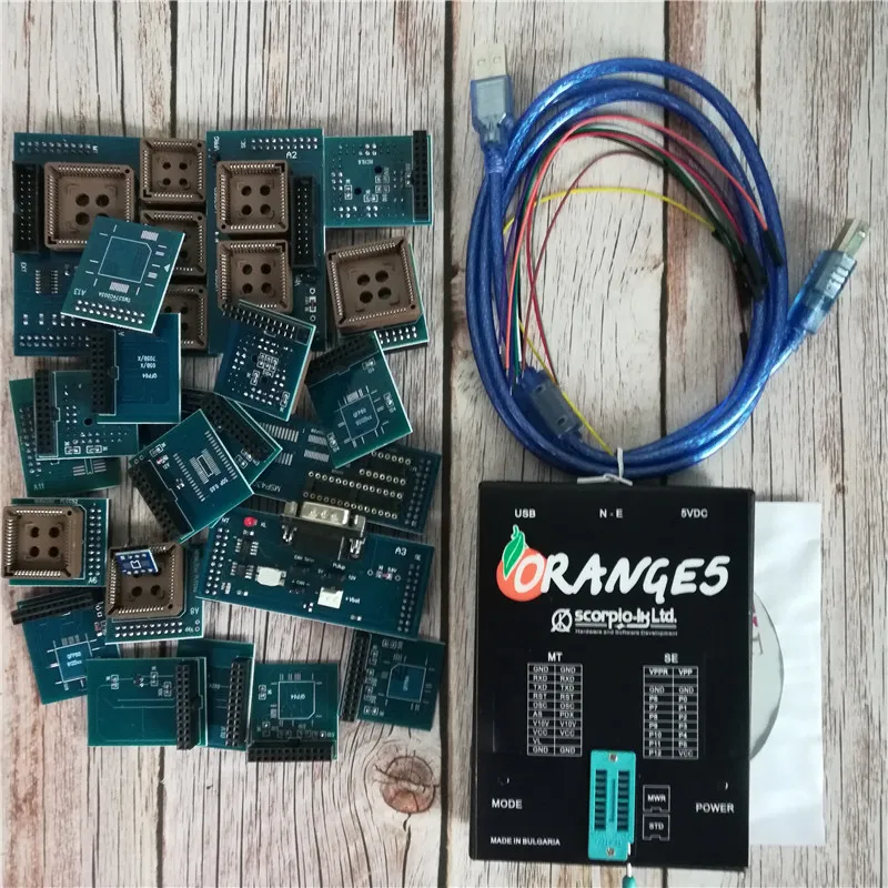 

Free Shipping On Promotion Programmer OEM Orange5 With Full Adapter orange5 Programmer High Quality Orange 5