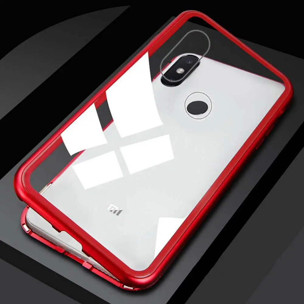 Для Xiaomi Mi 9 8 SE Lite Pocophone F1 Redmi Note 7 6 5 Pro 6A магнитный адсорбционный металлический