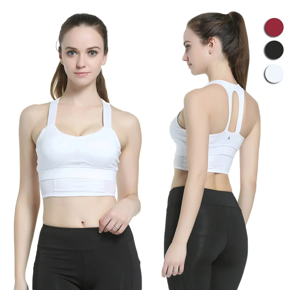 2019 Newly Women Yoga Sports Bras High Impact Fitness Workout Gym