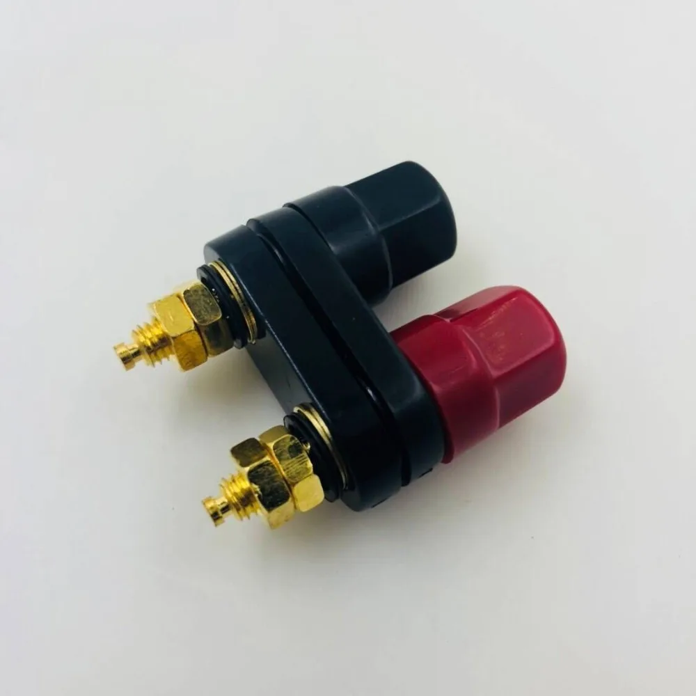 

Quality Banana plugs Couple Terminals Red Black Connector Amplifier Terminal Binding Switch Post Banana Speaker Plug Jack