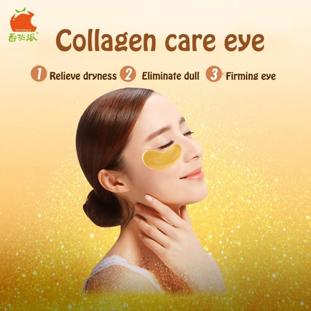 TOMATO PIE 140G Smooth Collagen Firming Moisturizing Eye Mask Gold