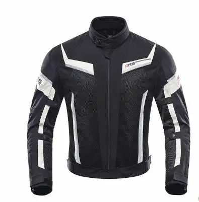 DUHAN Мужская мотоциклетная куртка+ брюки дышащая гоночная куртка мото комбинации комплект одежды для верховой езды, D-185 - Цвет: black jacket