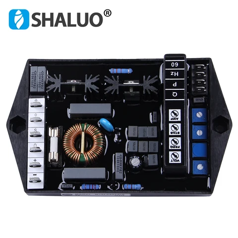 Regulador de Tensão Marelli Automático Estabilizador Elétrico 220 v Motor Ajustável Controlador Atual Trifásico ac Avr M16fa655a