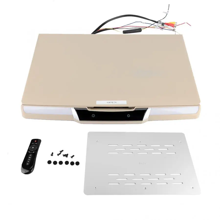 Best multimedia car 17.3-inch Universal Ceiling Mounted TV 1080p Bluetooth Car TV MP5 Player For Android 7.1 System auto accessorie 4