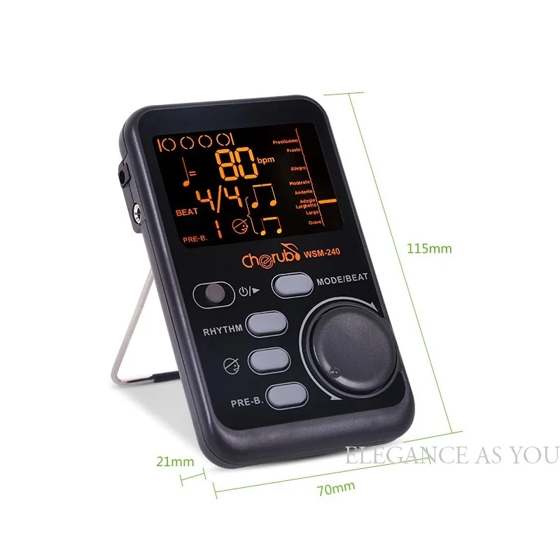 The new 2014 electronic metronome, guitar, violin the piano guzheng applicable metronome, tuner