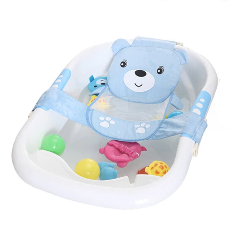 Safety Baby Shower Bath Mat New Born Baby Bath Mat Newborn Baby Bathtubs Anti-skid Bathing Infant Mat Infant Shower Products