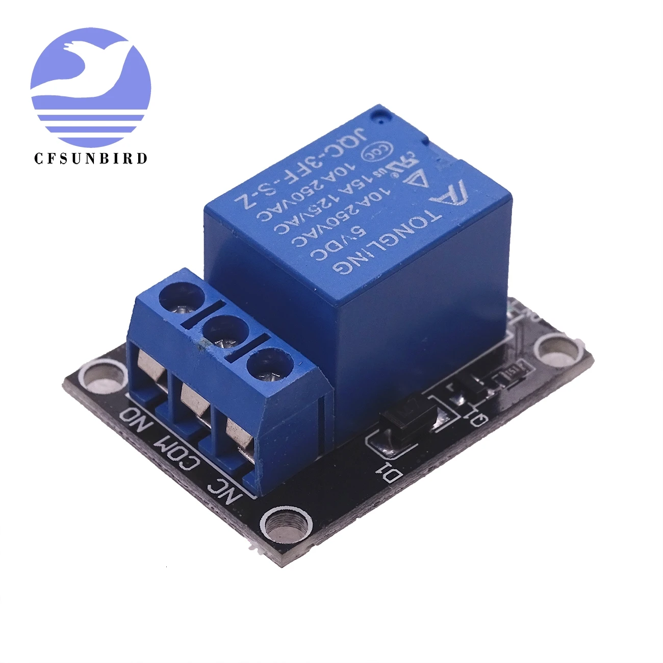 Релейный модуль 1 шт./лот канальный релейный 5 В для arduino одноканальный реальный