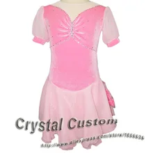 Профессиональные пользовательские фигурное катание платья для женщин спандекс бренд Vogue соревнования в фигурном катании платье для женщин DR2526