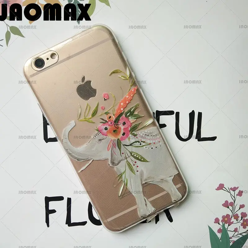Jaomax Cute Cartoon Animal Elephant Case For iPhone 6 6S 8 Plus 5 5S SE 7 Plus X Transparent Silicone TPU Phone Cases Shell Capa Jaomax Cute Cartoon Animal Elephant Case For iPhone 6 6S 8 Plus 5 5S SE 7 Plus X Transparent Silicone TPU Phone Cases Shell Capa
