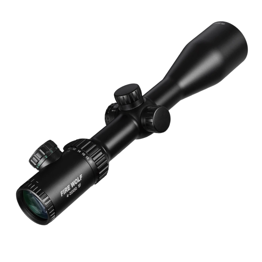 4 20X50 SF Riflescope охотничья оптика прицелы Регулируемая Красная Зеленая точка с