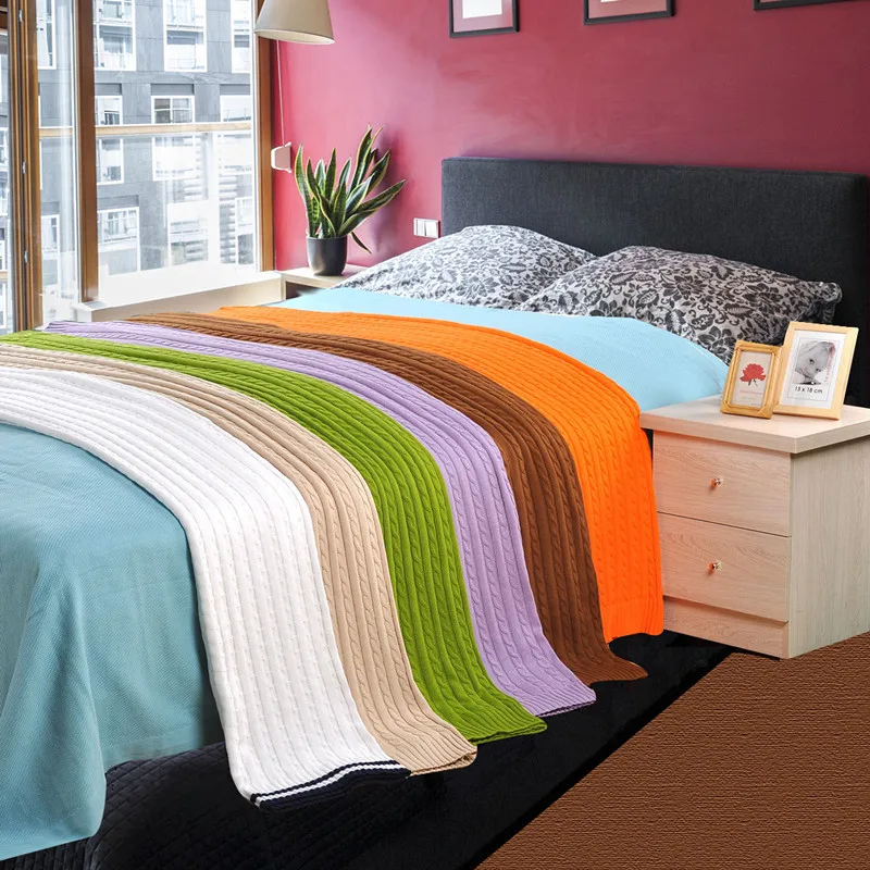 Online Buy Wholesale knitted blanket from China knitted blanket