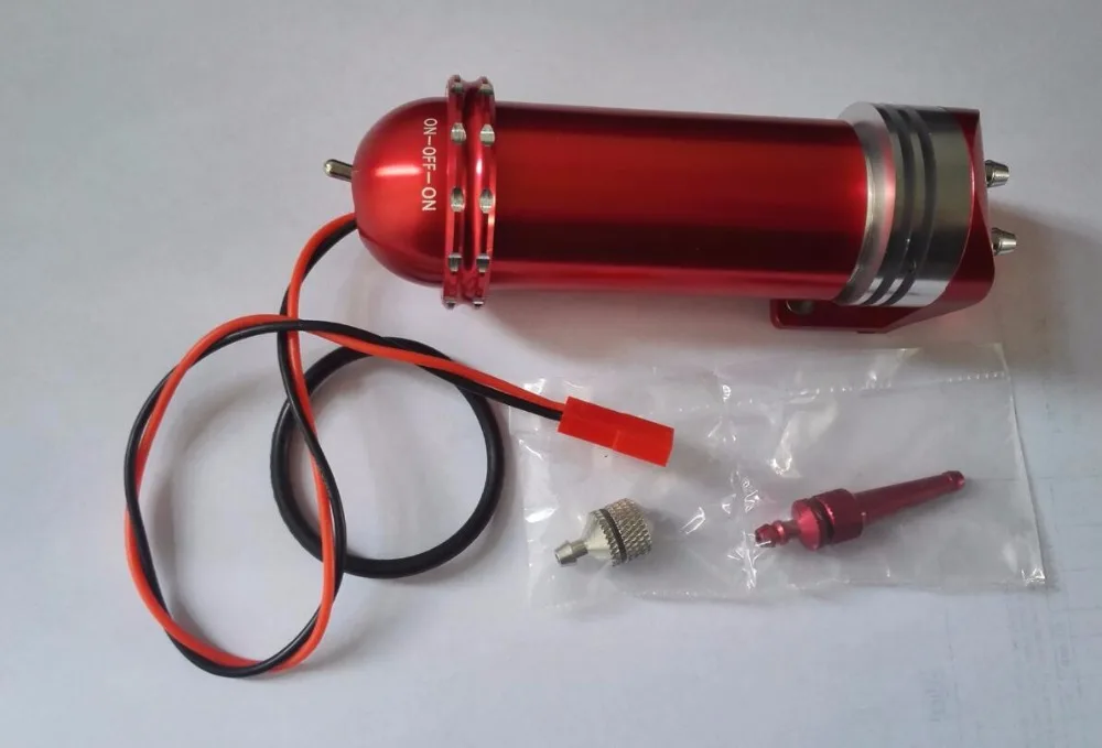 CNC Processed Metal Electric Fuel Pump 7 2 12V For Gas and Nitro Engine for RC