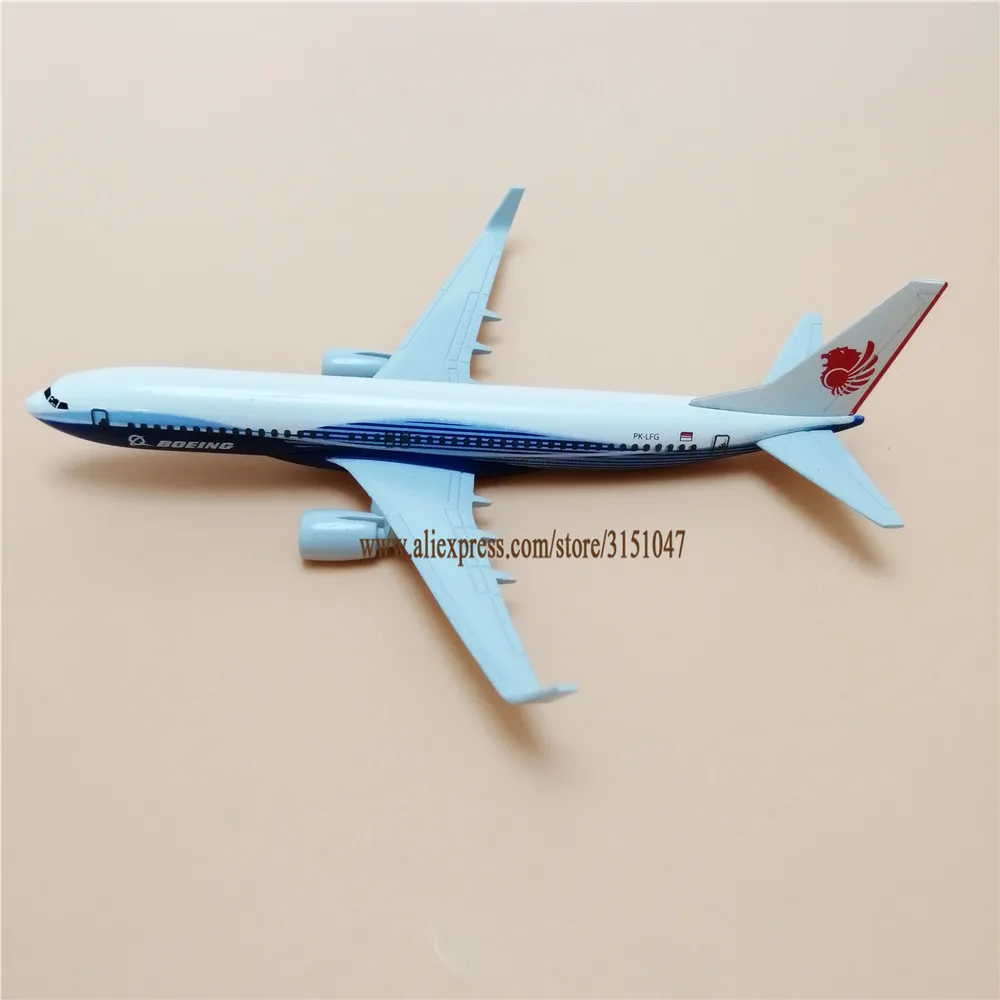 16cm Alloy Metal Blue Indonesia Lion Air Airlines Boeing B737 900