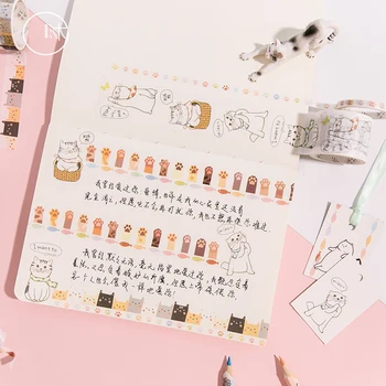 

1p Be Your Cat Series Decorative Washi Tape DIY Scrapbooking Masking Tape School Office Supplies