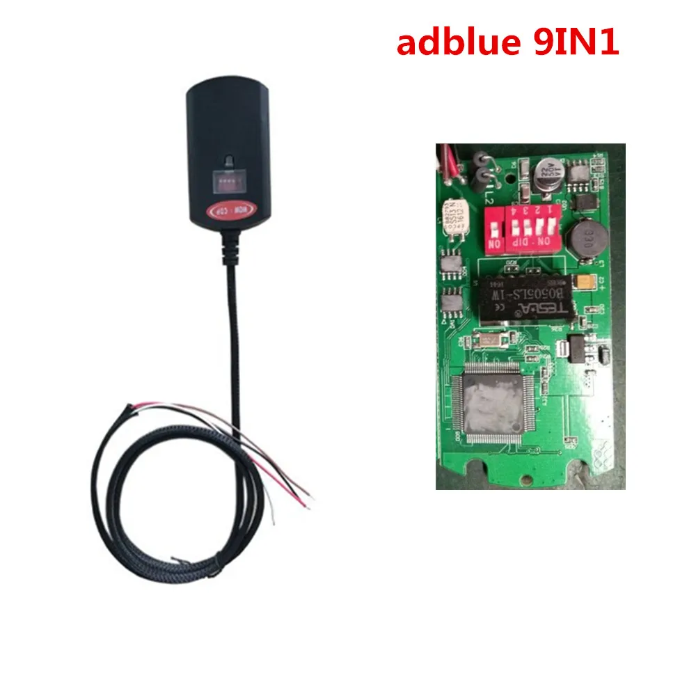 

A+ full chip best Newest Adblue 9 in 1 Universal Adblue Emulator NOT NEED ANY SOFTWARE 9in1 Truck AdBlue Emulation Box