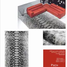 Современные Стиль модные Нескользящие Ковры для гостиной/Спальня геометрические узоры Цветочные Акрил полипропилен Ковры s