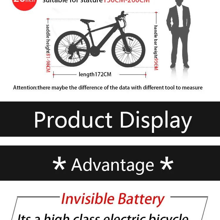 Flash Deal G Two 2018 new 26inch 27Speed Electric Bike Powerful Electric Mountain Bike Lithium Battery 250W 350W 48V  eBike  Electric MTB 15