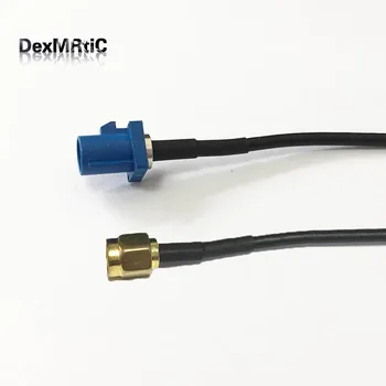 

GPS Antenna Extension Cable Adapter SMA Male to Fakra C Male Plug RF Cable RG174 20cm wholesale NEW