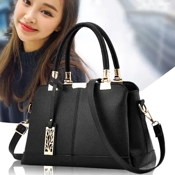 

1 Pcs Women Lady Shoulder Crossbody Bag PU Leather Large Capacity for Travel Money Best Sale-WT
