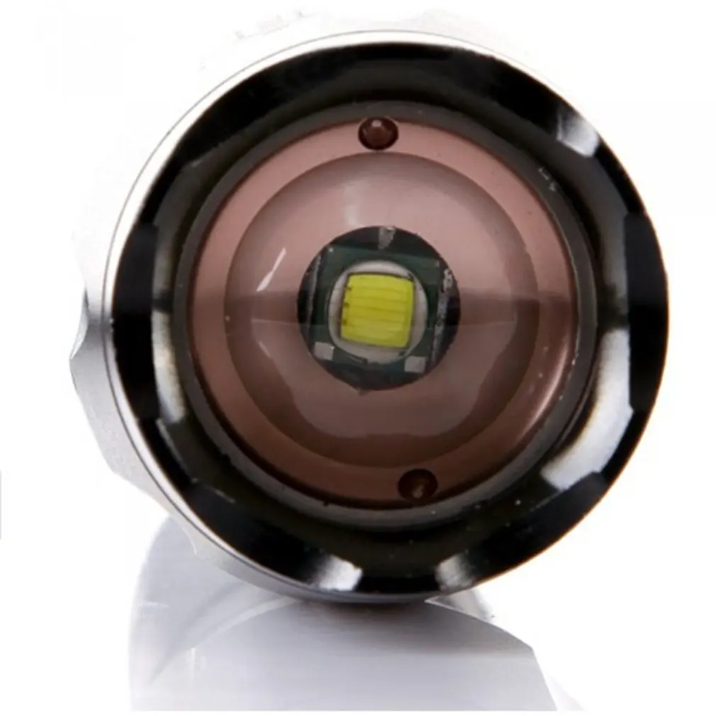 Телескопический масштабируемый фонарик 5 режимов алюминиевый сплав Электрический фонарь портативный тактический фонарик для кемпинга