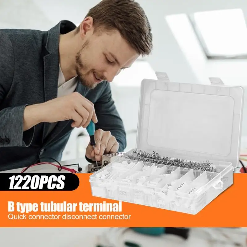 

1220pcs XH-2.54mm XHPX-2J/3J/4J/5J/6J/7J/8J/9J Terminals Wire Connector