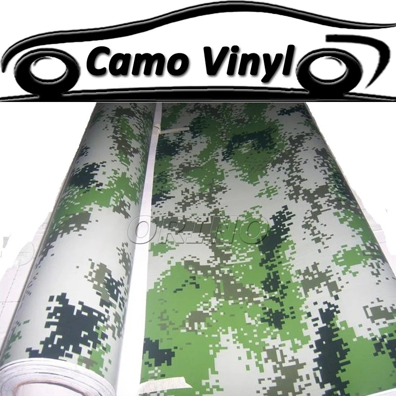 Special Price Auto Styling Militaire Green Digitale Camouflage Vinyl Wrap Legergroen Camo Film Sticker Auto Voertuig Covers Wraps Luchtbel Gratis