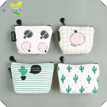 

Korean girls Purse Wallet Zipper Bag key creative small fresh cute cartoon coin bag bag
