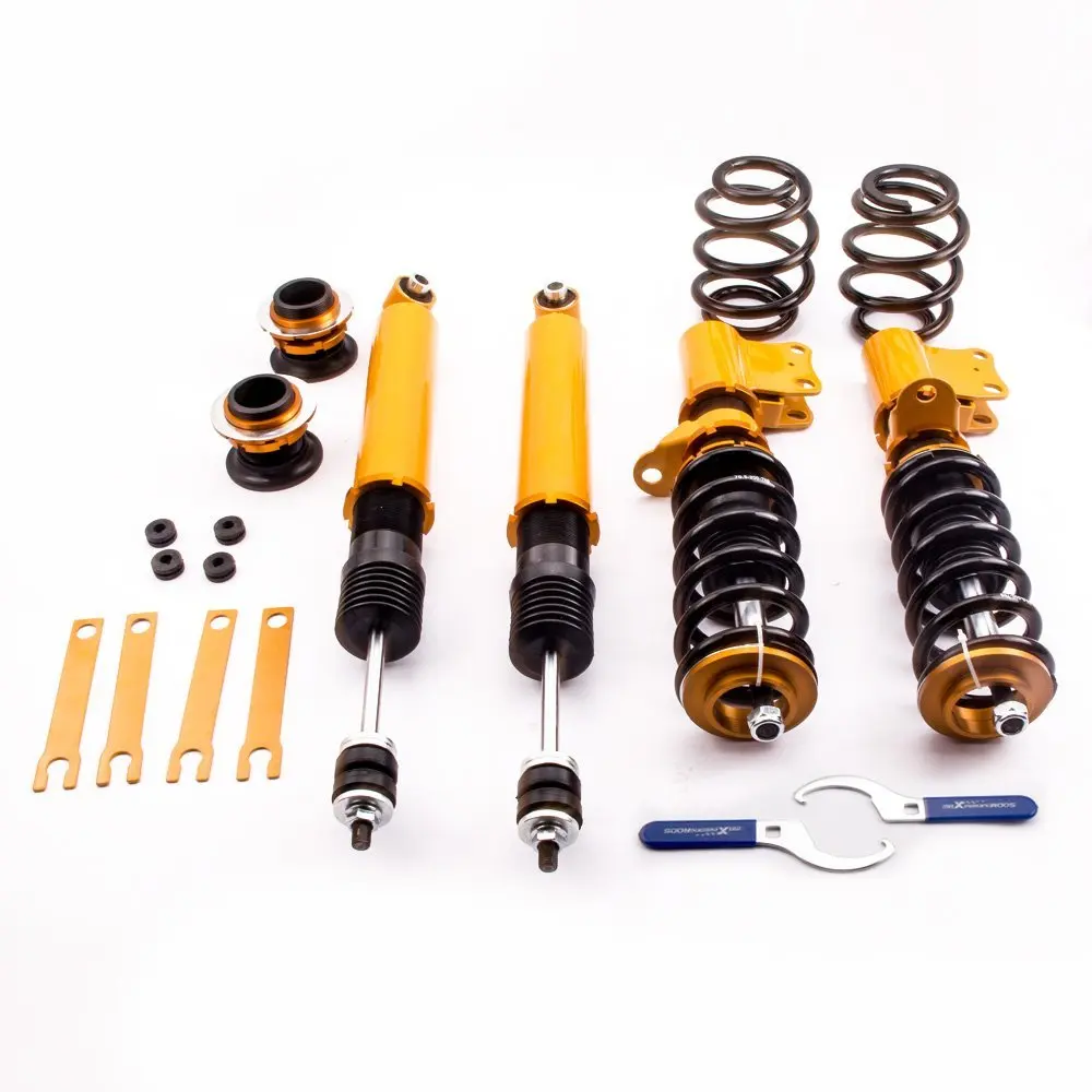 

For Holden Commodore VY VT VZ VX Adj. Height Coilover Coilovers Shock Absorber Caprice Sedan Wagon Suspension Top Mount Camber