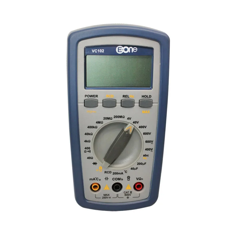 

Eone VC102 Full protection digital multimeter Analog/Digital display RCD check