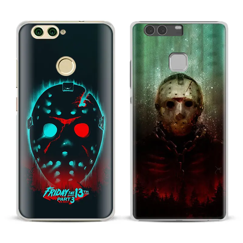 

Jason Voorhees Friday the 13th Phone Case Cover For Huawei P8 9 10 Lite 2017 Honor 6x 8 V8 V9 Mate 7 8 9 10 Pro Nova Plus 2