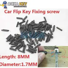 Диаметр 1.7 мм автомобиль флип ключ крепежный болт, удаленный ключевой крепежный винт, Ключи сохраняя контакты, лезвия Авто ключ крепления разъема