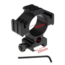 1 шт. крепление для прицела винтовки 30 мм кольцо для прицела 20 мм маленькое кольцо подходит 20 мм рейка крепление для черного Вивера крепление для прицела охотничьи аксессуары