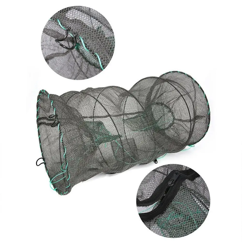 30 x 60cm Size Tactical Foldable Fishing Net Lobster Shrimp Crab