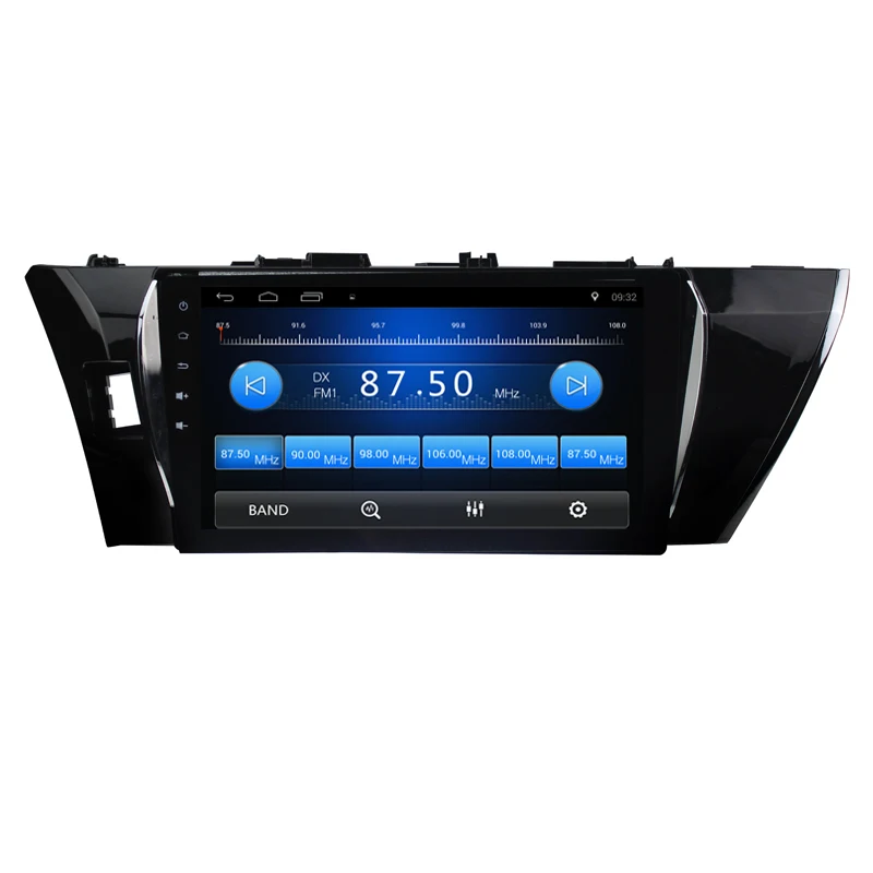 Excellent 10.2 inch Android 8.1! car dvd player for Toyota corolla 2014 15 16 radio dvd GPS navigation 3G WIFI OBD DVR CAMERA FM AM BT USB 2