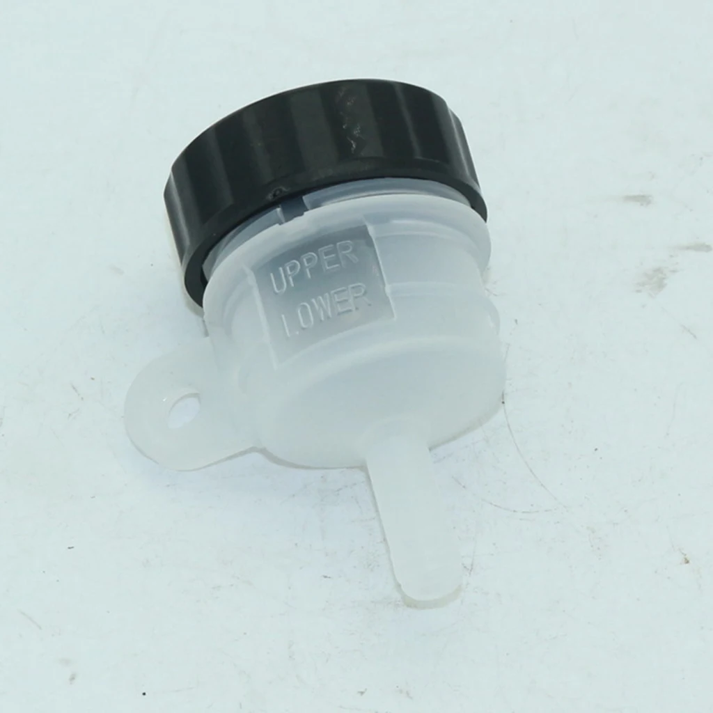 Universal Plastic Refit Motorcycle Foot Rear Brake Master Cylinder Tank Oil Cup Fluid Bottle Reservoir for Kawasaki
