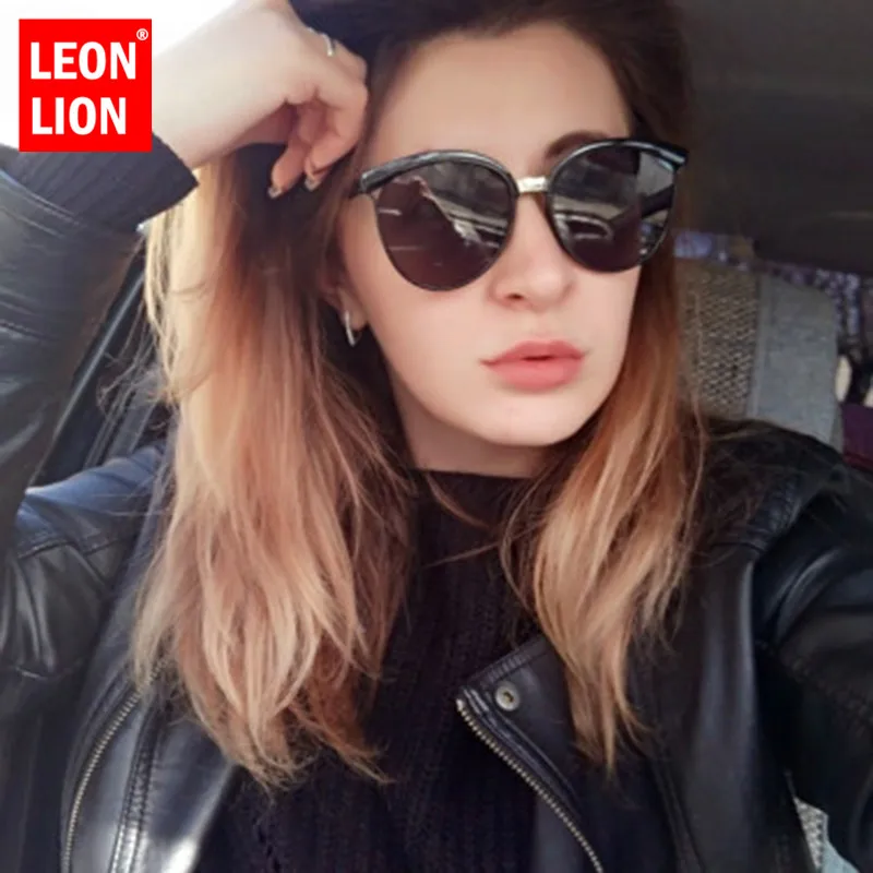 

LeonLion 2019 Diving Cateye Sunglasses Women Luxury Brand Design Eyewear Classic Vintage Outdoor Shopping Oculos De Sol Gafas