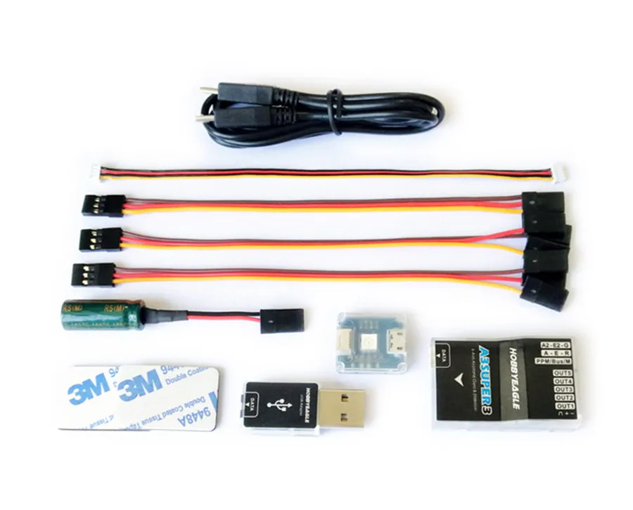 HobbyEagle A3 super A3S3 fixed wing 6-axis airplane gyro stabilizer RC flight control balancer