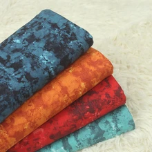 1 метр простой хлопок halo печать ткань для ручной работы DIY одеяла одежды платье хлопок CR-995