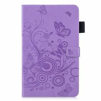 

100pcs/lot Butterfly 4 card flip leather case cover for Huawei Mediapad M5 Pro 10.8 PU stand cover case housing