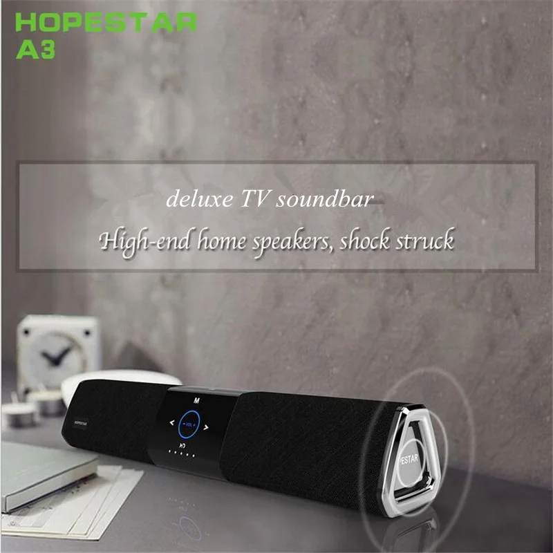 HOPESTAR 20 W Беспроводной bluetooth динамик Саундбар колонки с двумя Динамик 2400 mAh