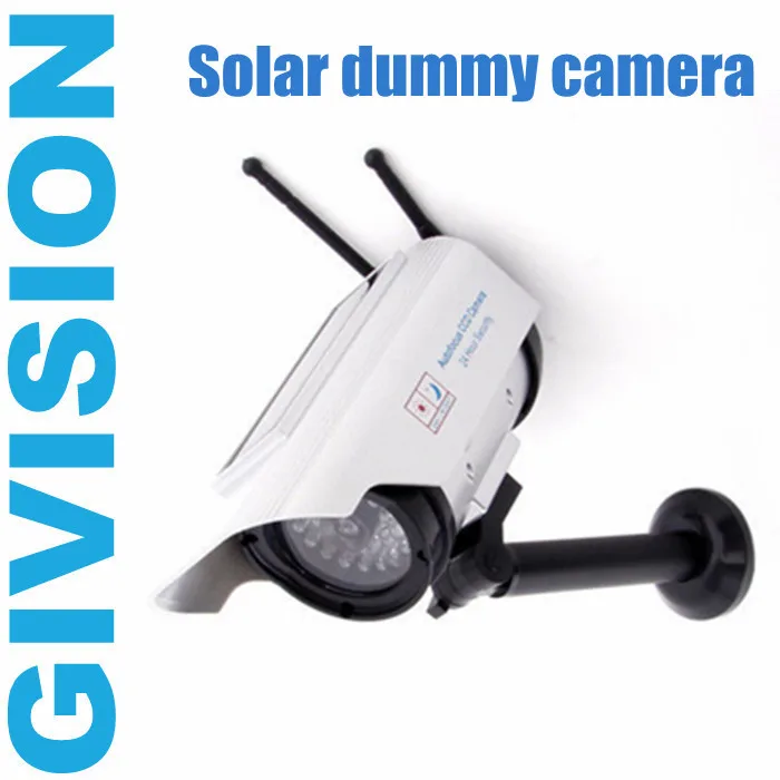 Fake Dummy Solar CCTV security surveillance Camera outdoor wireless