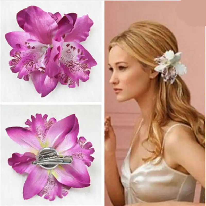 flower hair clips for sale