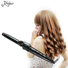 JUNEJOUR 3 в 1 для завивки, выпрямления волос Набор щеток Плойка для профессиональной завивки сменная палочка Инструменты для укладки с перчатками