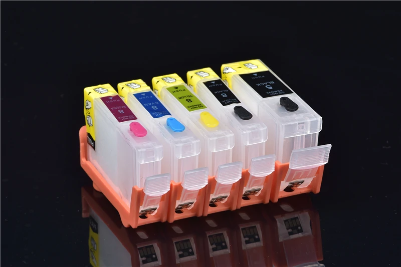 Многоразовый чернильный картридж IP4200 для CANON PIXMA IP4500 IP5300 IP4300 IP3300 PGI 5BK|ink cartridge|ink